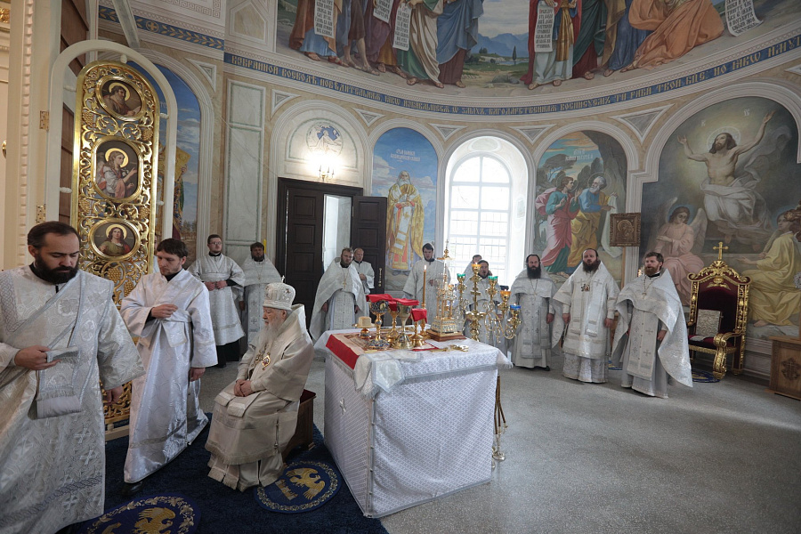 Великое освящение Казанского храма села Дединово